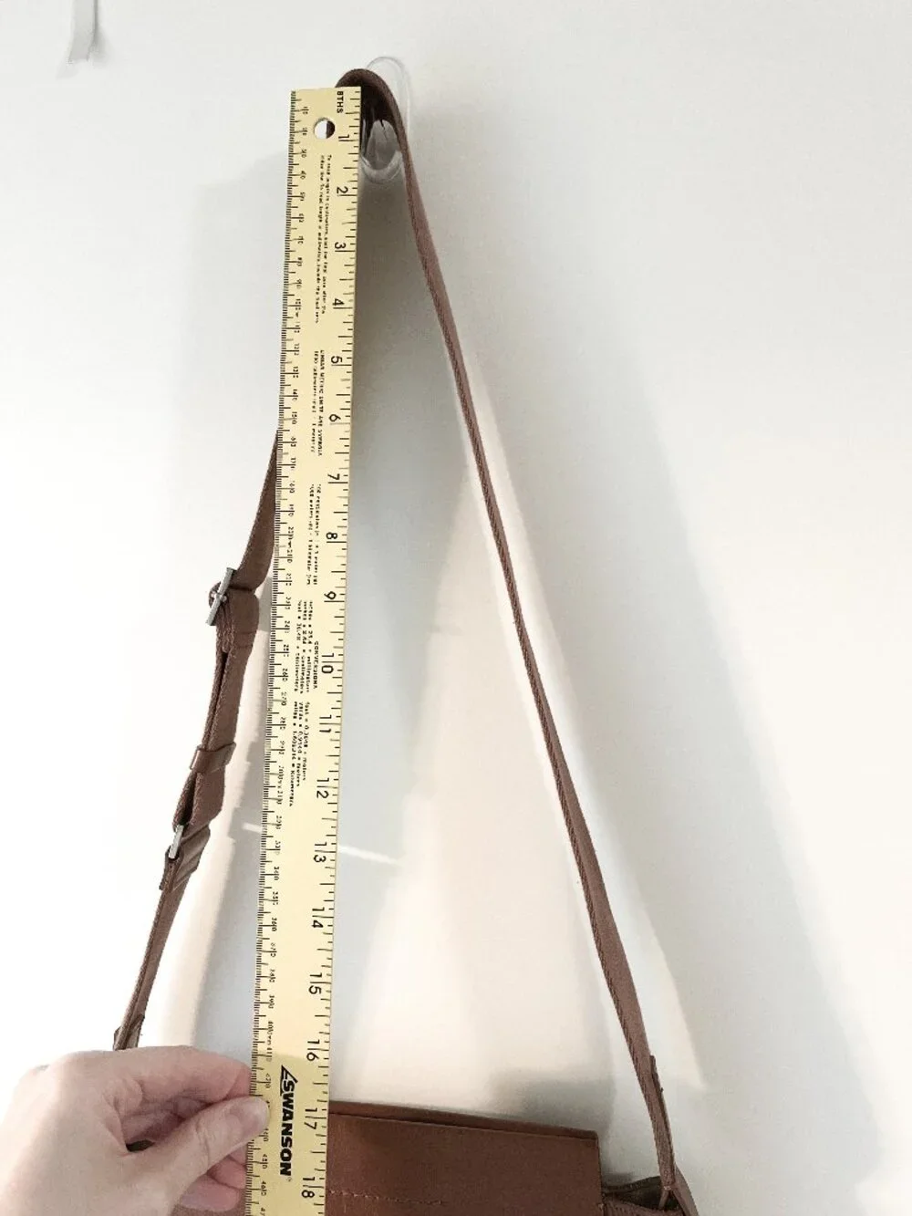 Everlane The Form Mini Bag Crossbody Cognac Brown